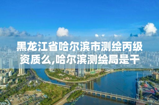 黑龙江省哈尔滨市测绘丙级资质么,哈尔滨测绘局是干什么的