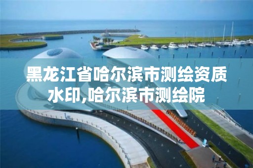 黑龙江省哈尔滨市测绘资质水印,哈尔滨市测绘院