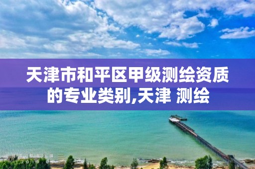 天津市和平区甲级测绘资质的专业类别,天津 测绘