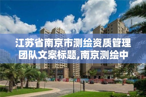 江苏省南京市测绘资质管理团队文案标题,南京测绘中标