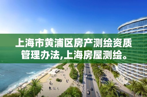 上海市黄浦区房产测绘资质管理办法,上海房屋测绘。