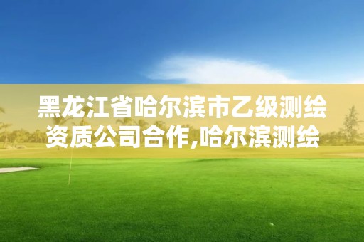 黑龙江省哈尔滨市乙级测绘资质公司合作,哈尔滨测绘公司招聘