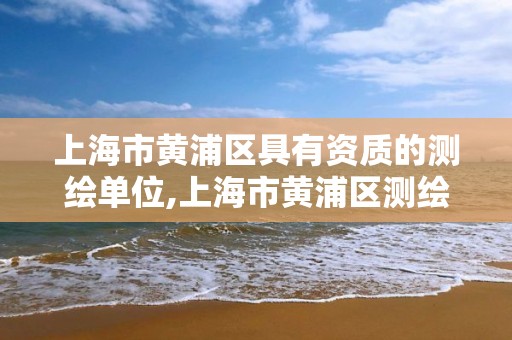 上海市黄浦区具有资质的测绘单位,上海市黄浦区测绘中心