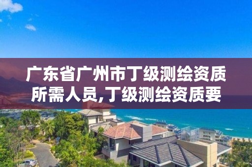 广东省广州市丁级测绘资质所需人员,丁级测绘资质要求