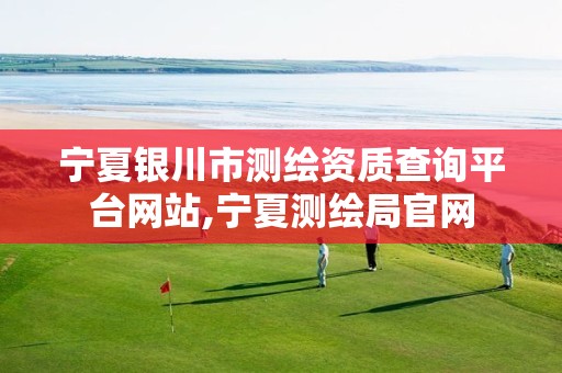 宁夏银川市测绘资质查询平台网站,宁夏测绘局官网