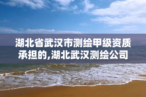 湖北省武汉市测绘甲级资质承担的,湖北武汉测绘公司排行榜