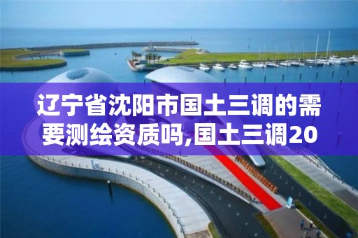 辽宁省沈阳市国土三调的需要测绘资质吗,国土三调2021年能不能用。