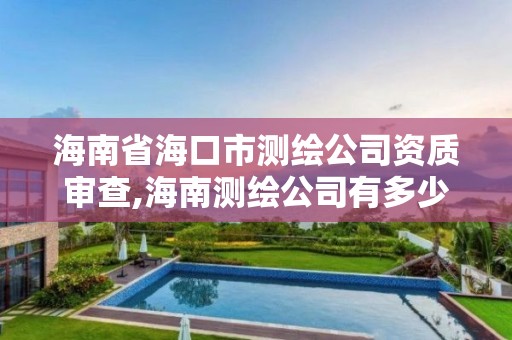 海南省海口市测绘公司资质审查,海南测绘公司有多少家