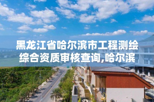 黑龙江省哈尔滨市工程测绘综合资质审核查询,哈尔滨测绘公司电话。