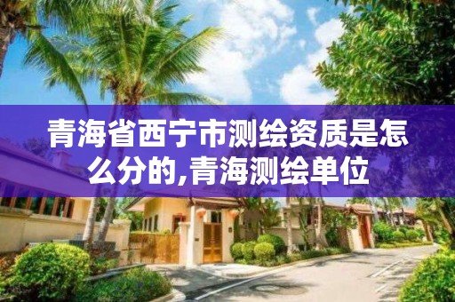 青海省西宁市测绘资质是怎么分的,青海测绘单位