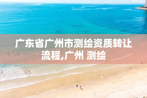 广东省广州市测绘资质转让流程,广州 测绘