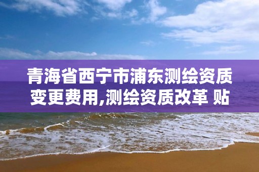 青海省西宁市浦东测绘资质变更费用,测绘资质改革 贴吧