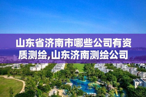 山东省济南市哪些公司有资质测绘,山东济南测绘公司电话