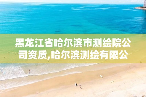 黑龙江省哈尔滨市测绘院公司资质,哈尔滨测绘有限公司