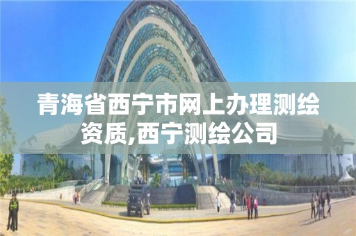 青海省西宁市网上办理测绘资质,西宁测绘公司