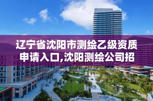 辽宁省沈阳市测绘乙级资质申请入口,沈阳测绘公司招聘信息最新招聘