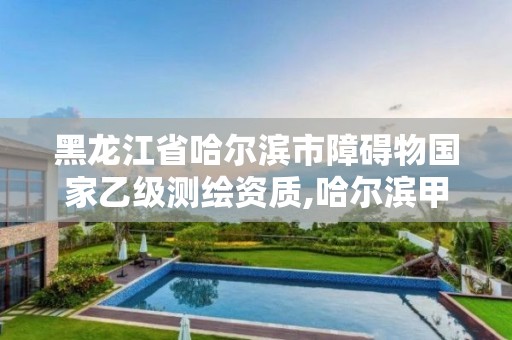 黑龙江省哈尔滨市障碍物国家乙级测绘资质,哈尔滨甲级测绘公司