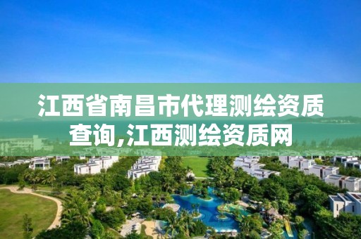 江西省南昌市代理测绘资质查询,江西测绘资质网