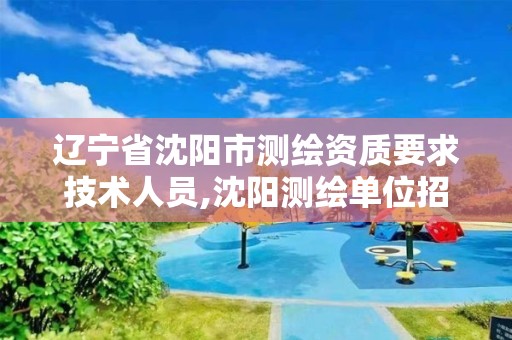 辽宁省沈阳市测绘资质要求技术人员,沈阳测绘单位招聘。