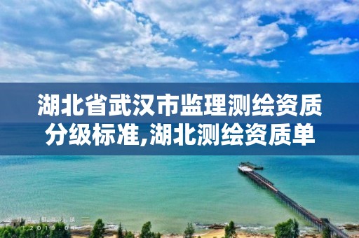 湖北省武汉市监理测绘资质分级标准,湖北测绘资质单位