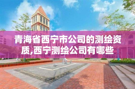 青海省西宁市公司的测绘资质,西宁测绘公司有哪些