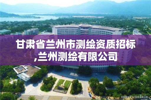 甘肃省兰州市测绘资质招标,兰州测绘有限公司