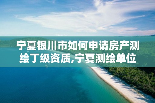 宁夏银川市如何申请房产测绘丁级资质,宁夏测绘单位名录