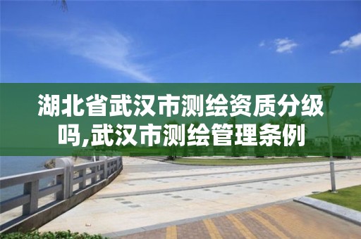 湖北省武汉市测绘资质分级吗,武汉市测绘管理条例