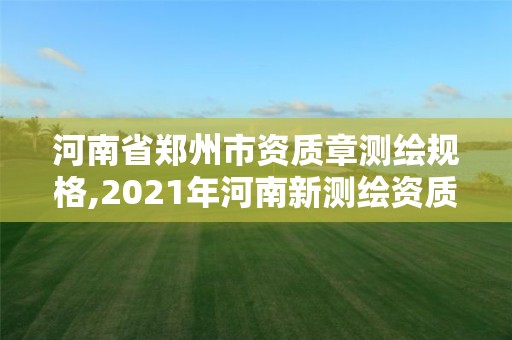 河南省郑州市资质章测绘规格,2021年河南新测绘资质办理