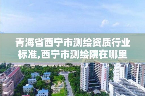 青海省西宁市测绘资质行业标准,西宁市测绘院在哪里