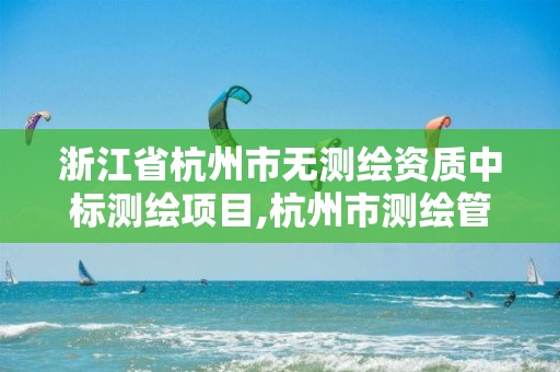 浙江省杭州市无测绘资质中标测绘项目,杭州市测绘管理服务平台