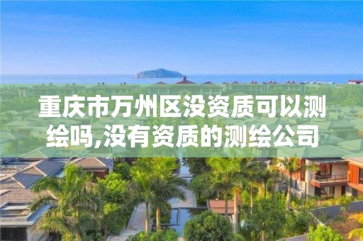 重庆市万州区没资质可以测绘吗,没有资质的测绘公司怎么开票