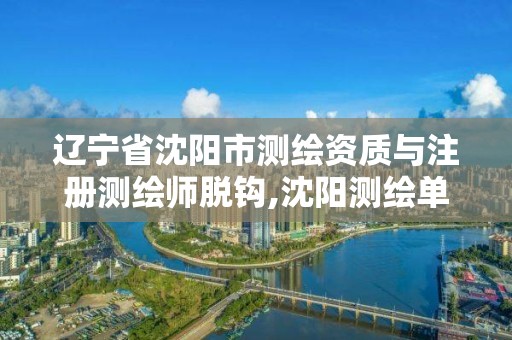 辽宁省沈阳市测绘资质与注册测绘师脱钩,沈阳测绘单位排名