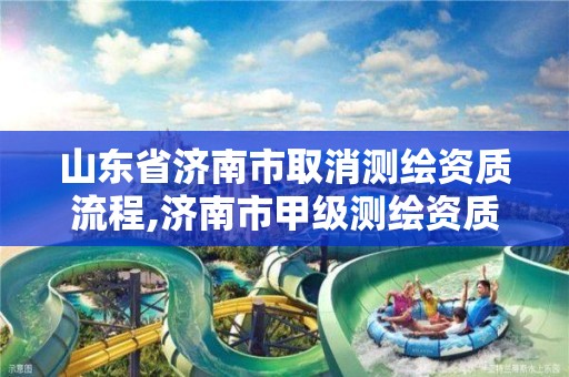 山东省济南市取消测绘资质流程,济南市甲级测绘资质单位