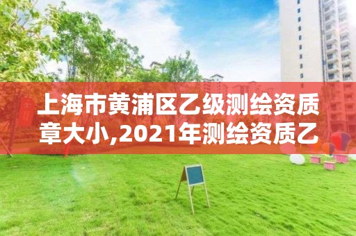 上海市黄浦区乙级测绘资质章大小,2021年测绘资质乙级人员要求