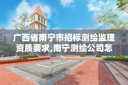 广西省南宁市招标测绘监理资质要求,南宁测绘公司怎么收费标准。