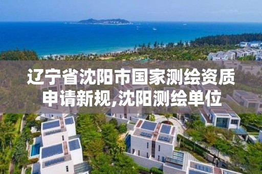 辽宁省沈阳市国家测绘资质申请新规,沈阳测绘单位