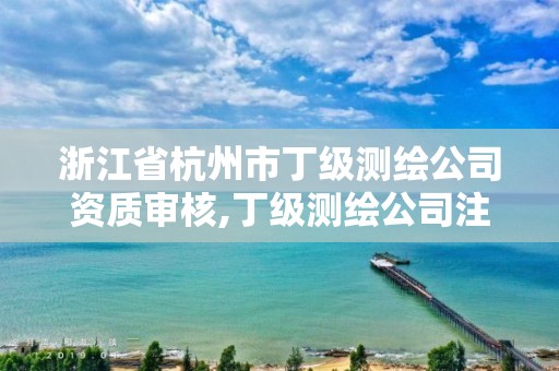 浙江省杭州市丁级测绘公司资质审核,丁级测绘公司注册条件