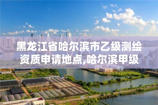 黑龙江省哈尔滨市乙级测绘资质申请地点,哈尔滨甲级测绘公司