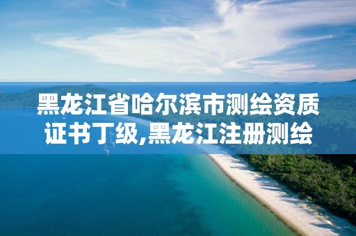 黑龙江省哈尔滨市测绘资质证书丁级,黑龙江注册测绘师。