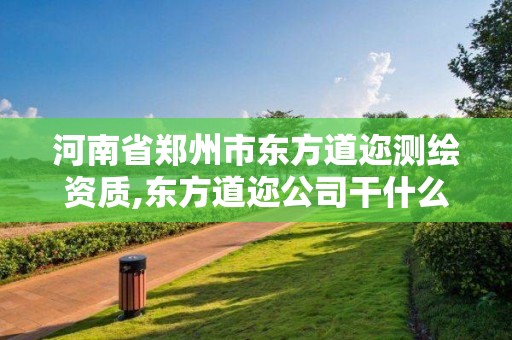 河南省郑州市东方道迩测绘资质,东方道迩公司干什么活