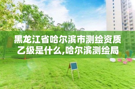 黑龙江省哈尔滨市测绘资质乙级是什么,哈尔滨测绘局是干什么的