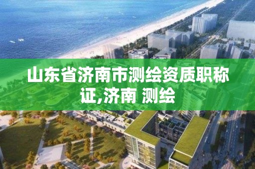 山东省济南市测绘资质职称证,济南 测绘