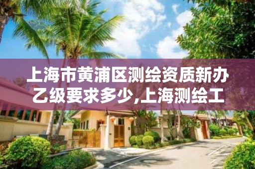 上海市黄浦区测绘资质新办乙级要求多少,上海测绘工程师职称评定条件及流程。