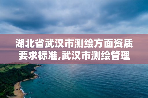 湖北省武汉市测绘方面资质要求标准,武汉市测绘管理条例