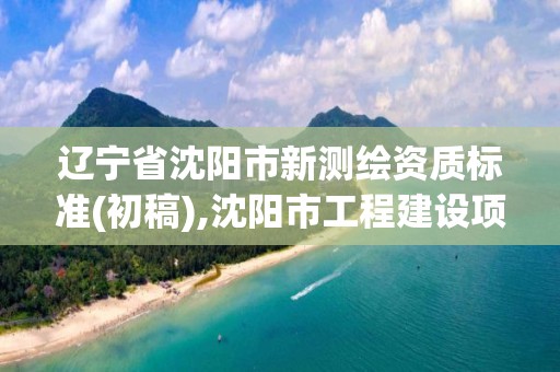 辽宁省沈阳市新测绘资质标准(初稿),沈阳市工程建设项目测绘技术规程