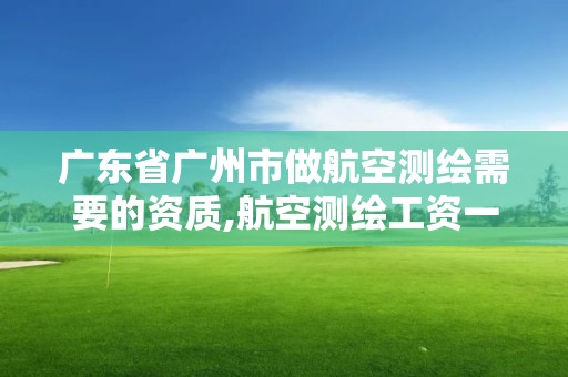 广东省广州市做航空测绘需要的资质,航空测绘工资一般多少