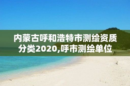 内蒙古呼和浩特市测绘资质分类2020,呼市测绘单位