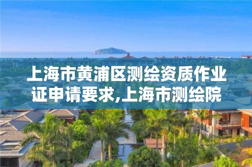 上海市黄浦区测绘资质作业证申请要求,上海市测绘院营业时间。