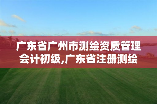 广东省广州市测绘资质管理会计初级,广东省注册测绘师